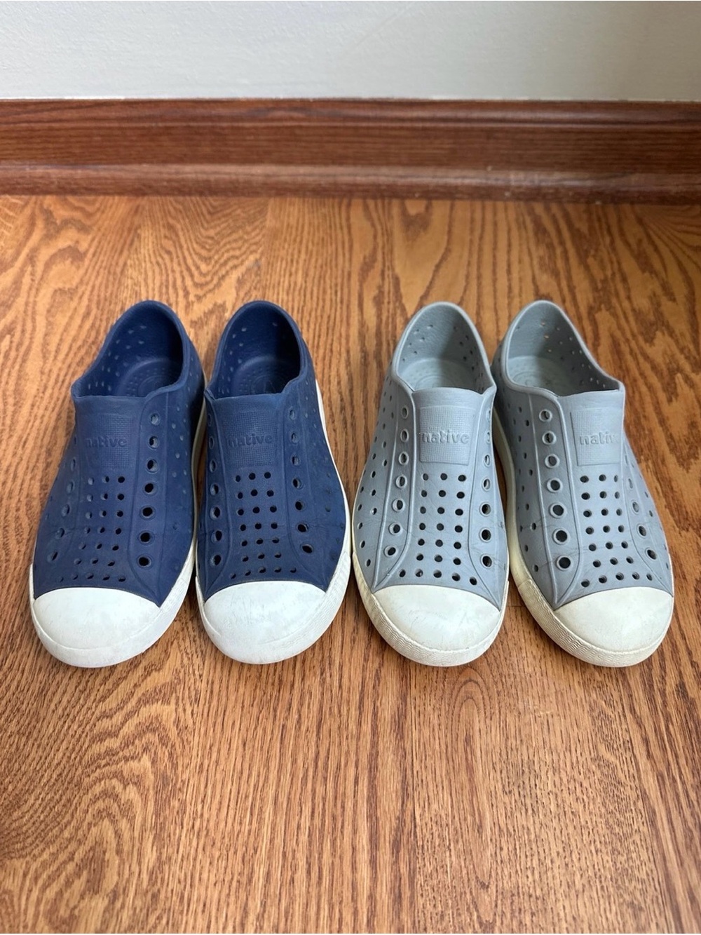 Native Shoes Bundle Kids Size 13 Navy & Gray
